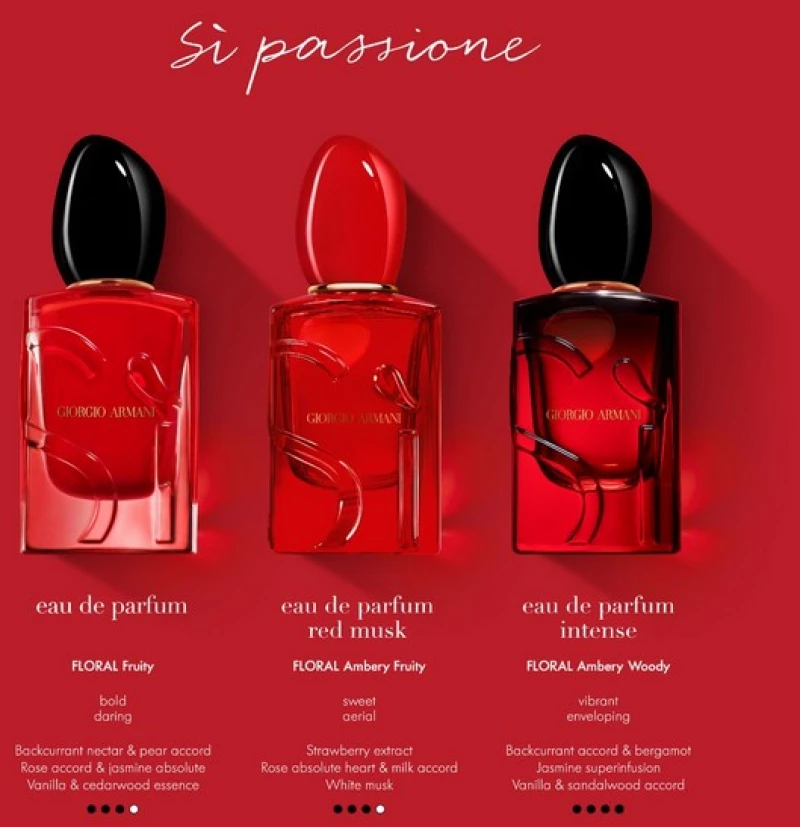 Armani Sì Passione Red Musk 100ml
