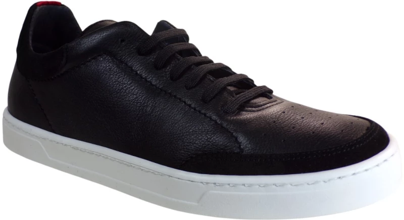 Robinson Ανδρικά Παπούτσια Sneakers 59514 Μαύρο Δέρμα 128012