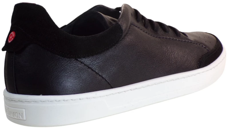 Robinson Ανδρικά Παπούτσια Sneakers 59514 Μαύρο Δέρμα 128012