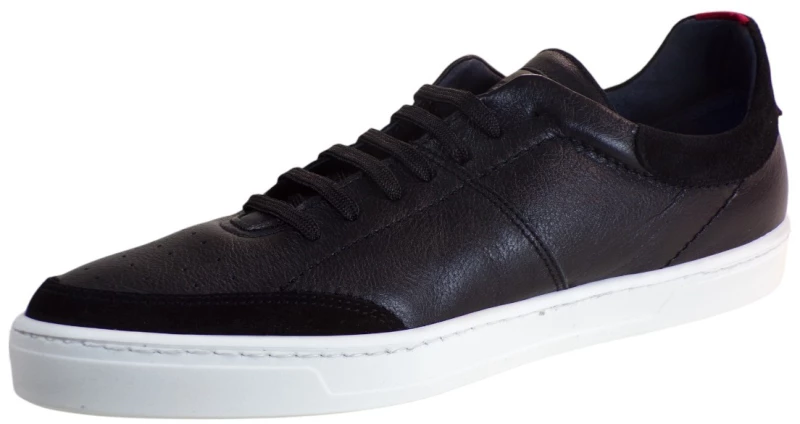 Robinson Ανδρικά Παπούτσια Sneakers 59514 Μαύρο Δέρμα 128012