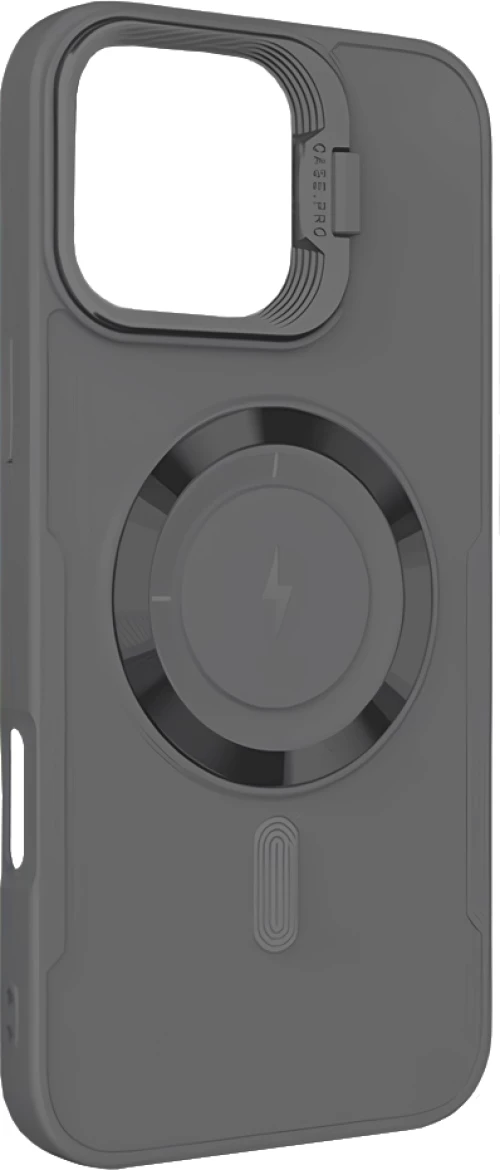 ObaStyle Creative Camera Stand Case για Apple iPhone 16 Plus - Γκρι