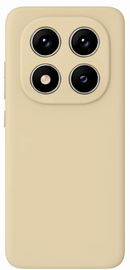 Θήκη κινητού Silky And Soft για Xiaomi Redmi Note 14 Pro 5G - Μπεζ