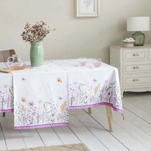 Τραπεζομάντηλο Spring Dream Multi Nima 150X150 100% Βαμβάκι