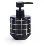 Δοχείο Κρεμοσάπουνου Κεραμικό Model Black Nef-Nef Homeware Κεραμικό