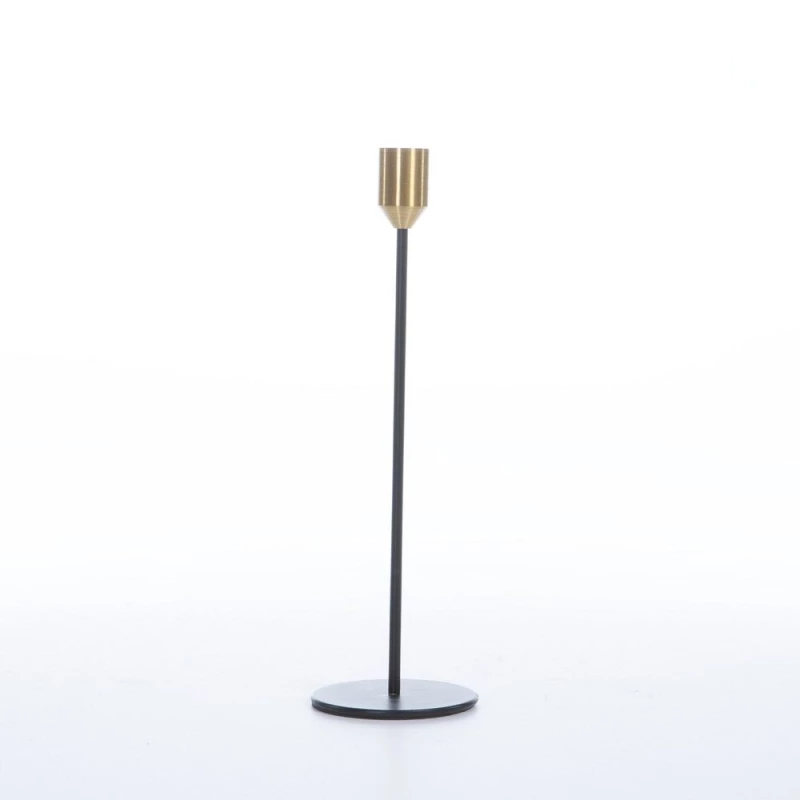 Κηροπήγιο Μεταλλικό Sesco 8Χ23 Black Nef-Nef Homeware Μέταλλο