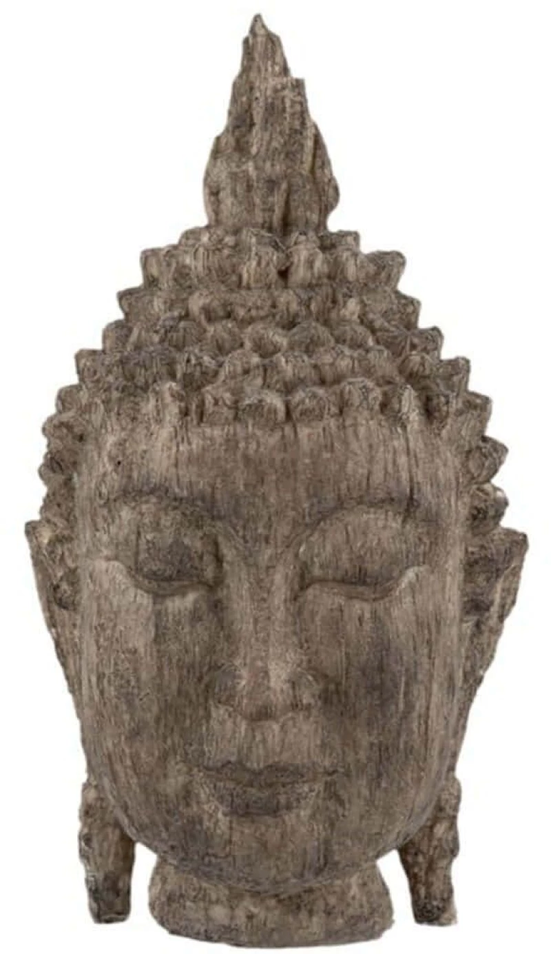 Διακοσμητικό Κεφάλι Βούδα 73629 16,5x16x30,4cm Brown Artekko Polyurethane