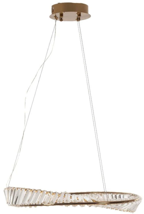 Φωτιστικό Οροφής Iron 023-3370 60x60x20cm Led 4W 3000K Gold Artekko