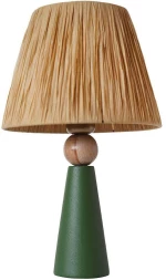 Φωτιστικό Επιτραπέζιο 687HMY2203 24x46cm E27 40W Green-Brown Opviq