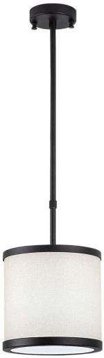Φωτιστικό Οροφής Way 942FLG1635 20x20x75cm E27 40W Black-White Opviq
