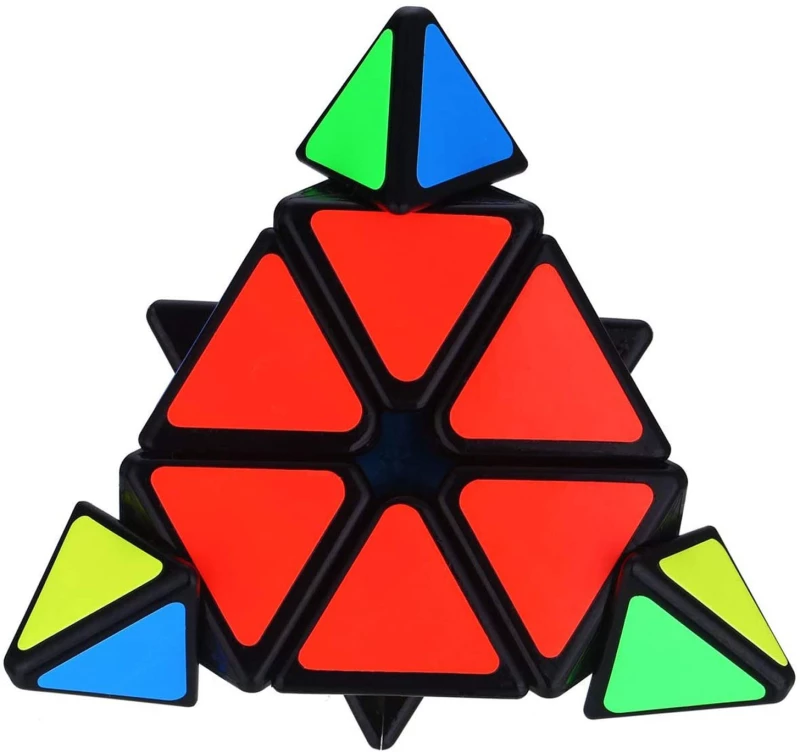 Pyraminx μαύρο 3x3x3