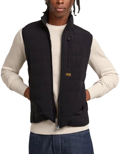 G-STAR RAW FOUNDATION LINER VEST MEN G-STAR RAW ΜΑΥΡΟ (D24277-D518-6484)