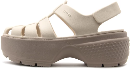 CROCS STOMP FISHERMAN SANDALS UNISEX CROCS ΜΠΕΖ (209938-0LL)