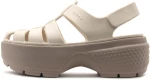 CROCS STOMP FISHERMAN SANDALS UNISEX CROCS ΜΠΕΖ (209938-0LL)