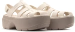 CROCS STOMP FISHERMAN SANDALS UNISEX CROCS ΜΠΕΖ (209938-0LL)