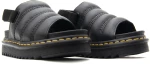 DR.MARTENS ATHENA BRANDO LEATHER FLAT SANDALS UNISEX DR.MARTENS ΜΑΥΡΟ (41358001)