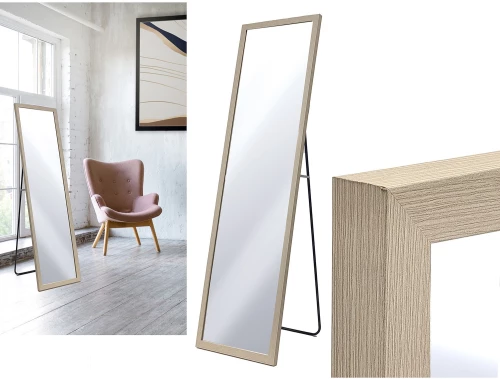 Καθρέφτης 44x154cm Rovere