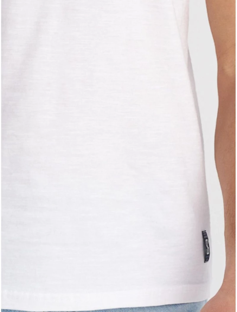 STAFF Men's white short-sleeved T-Shirt 64-012.053.Ν0024