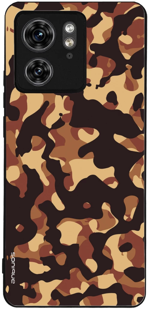 Θήκη Sonique Camouflage Army Series για Motorola Edge 40 5G Καφέ 01