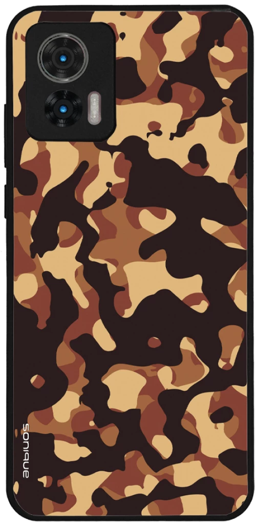 Θήκη Sonique Camouflage Army Series για Motorola Edge 30 Neo 5G Καφέ 01