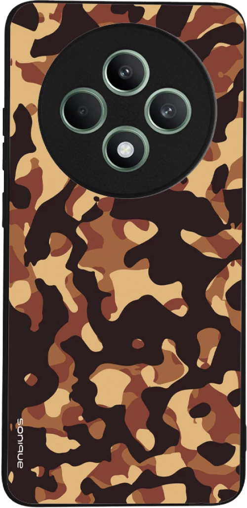 Θήκη Sonique Camouflage Army Series για Oppo Reno12 F 5G Καφέ 01