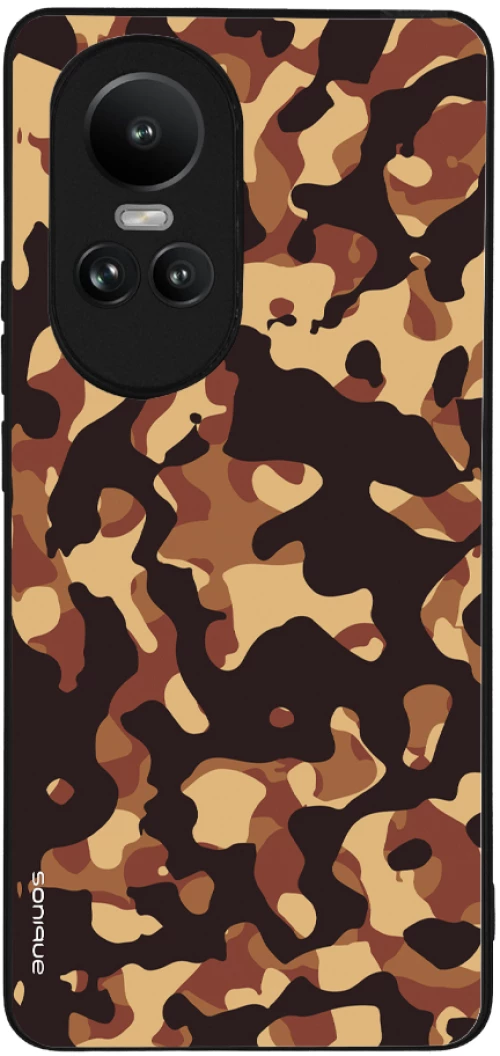 Θήκη Sonique Camouflage Army Series για Oppo Reno10 5G Καφέ 01