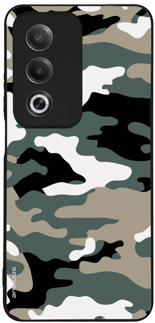Θήκη Sonique Camouflage Army Series για Oppo A80 5G Χακί