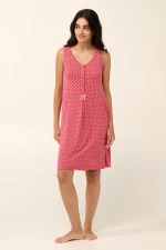 Vamp γυναικείο νυχτικό modal relaxed fit 22074-rose taupe