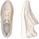 Remonte D2G01-90 Ανατομικό Δερμάτινο Sneaker Χρυσό