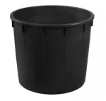 Κάδος Πατητήρι Σταφυλιών Ιταλίας 750 lt (122x82cm) Μαύρος