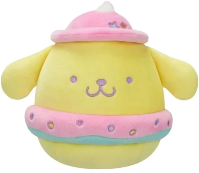 Λούτρινo Squishmallows Sanrio 20cm με Dreamland Pompompurin