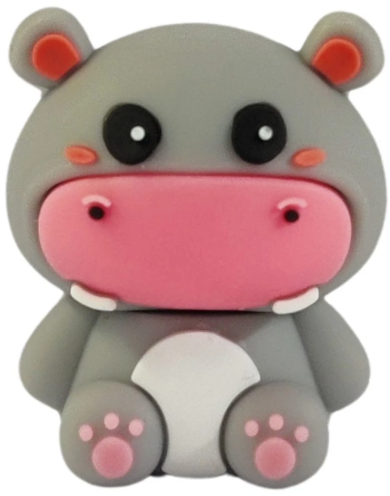 i-Total Γομολάστιχα XL1804T 3D Eraser PVC Hippo 3.2X3.8X3cm