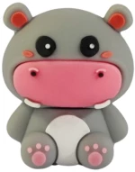 i-Total Γομολάστιχα XL1804T 3D Eraser PVC Hippo 3.2X3.8X3cm