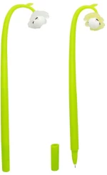 Metron Kids Στυλό Gel Medium 0.7 Μπλε Με Καπάκι Lily (τυχαία επιλογή χρώματος)