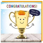 Ευχετήρια Κάρτα ''Tracks Fluff' Congratulations !