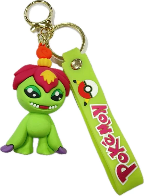 Μπρελόκ Καοτσούκ Digimon Palmon Πράσινο