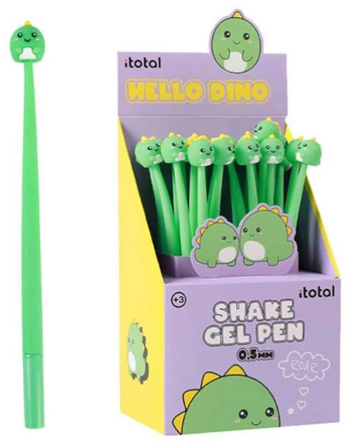 Ballpoint Pen ITotal XL1164E Flexible Dino 25cm