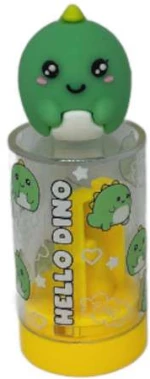 Ξύστρα I-Total XL2688  Βαρελάκι Διάφανο Dino Πράσινο