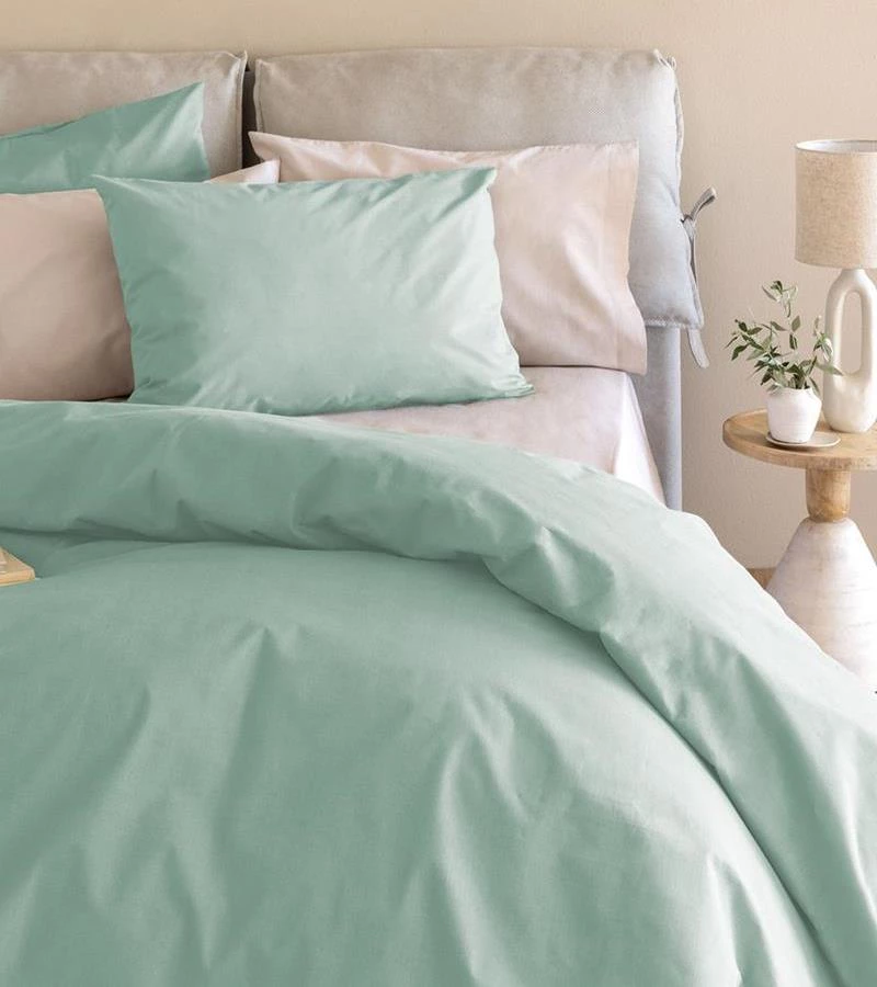 Σεντόνι King Size (180x200+32) Με Λάστιχο Etoile/2 Mint βαμβακερό Palamaiki