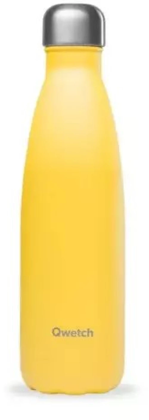 QWETCH ΑΝΟΞΕΙΔΩΤΟ ΜΠΟΥΚΑΛΙ 500ml YELLOW (#QD3018)