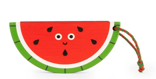 Kidoki Wooden Fruit Harmonica KID55-A-F (Τυχαία Επιλογή Σχέδιου)