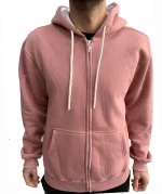 STRANGEL STRANGEL HOODED FULL ZIP 2028-DARK SOMON