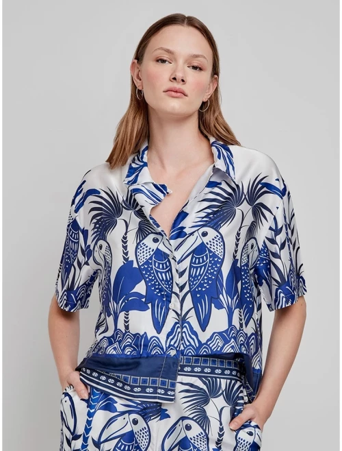 Gisela Γυναικείο Τοπ Πυζάμας Σατέν Regular Fit 2/20264T