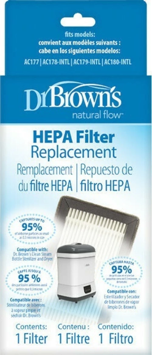 DR BROWN'S Φίλτρο Αέρα HEPA Ηλεκτρικού Αποστειρωτή & Στεγνωτήρα AC 197