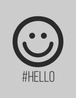 Τσάντα Αγοράς Hello - Natural
