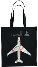 Τσάντα Αγοράς Travelholic - Black