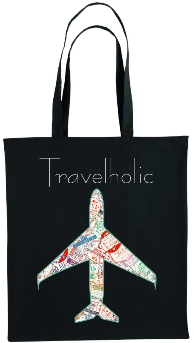 Τσάντα Αγοράς Travelholic - Black