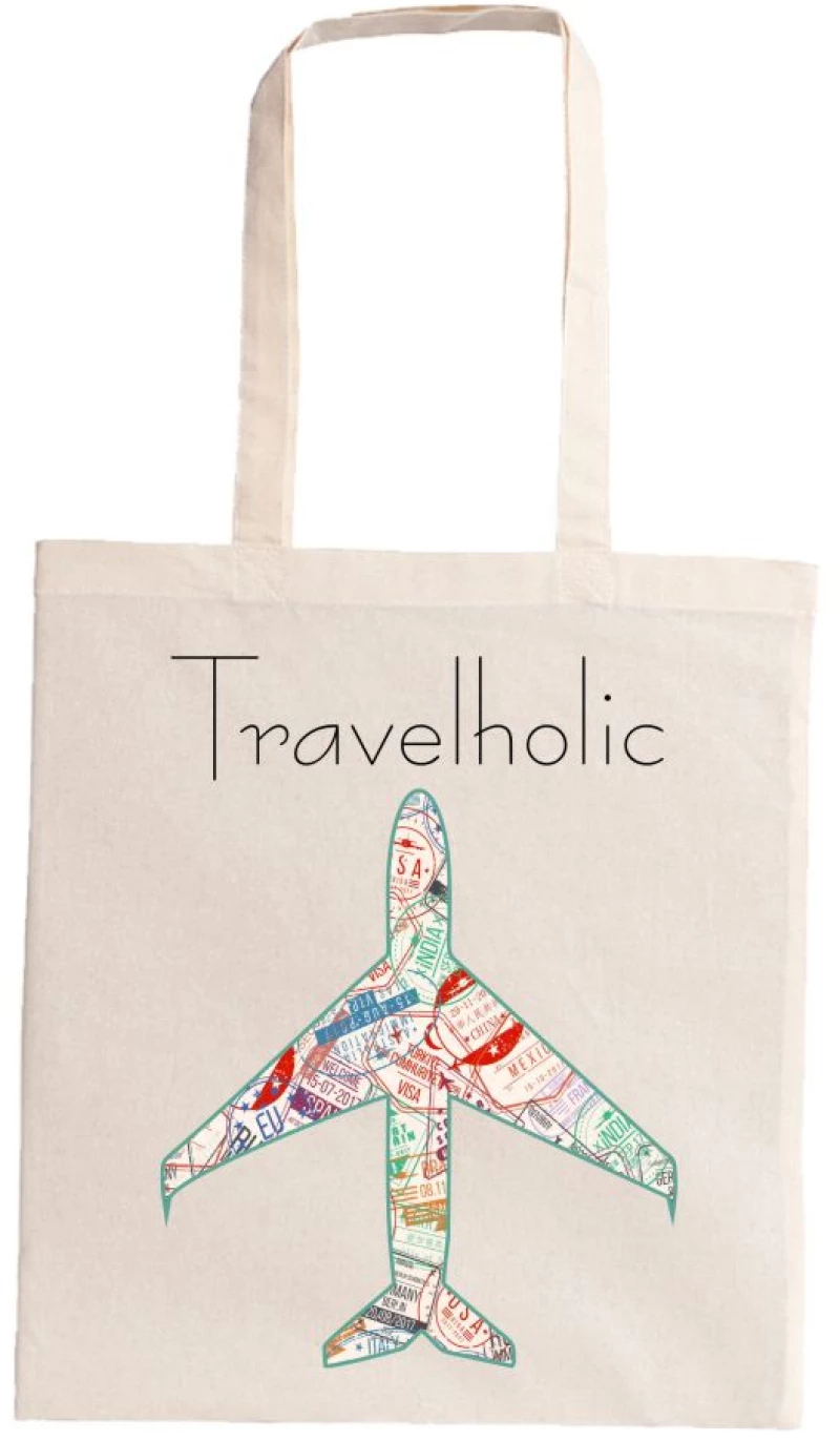 Τσάντα Αγοράς Travelholic - Black