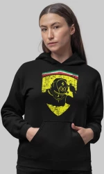 Hamilton Scuderia Edition W Φούτερ με Κουκούλα - BLACK