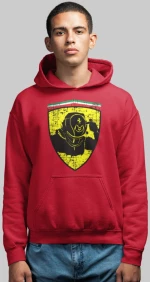 Hamilton Scuderia Edition Φούτερ με Κουκούλα - RED