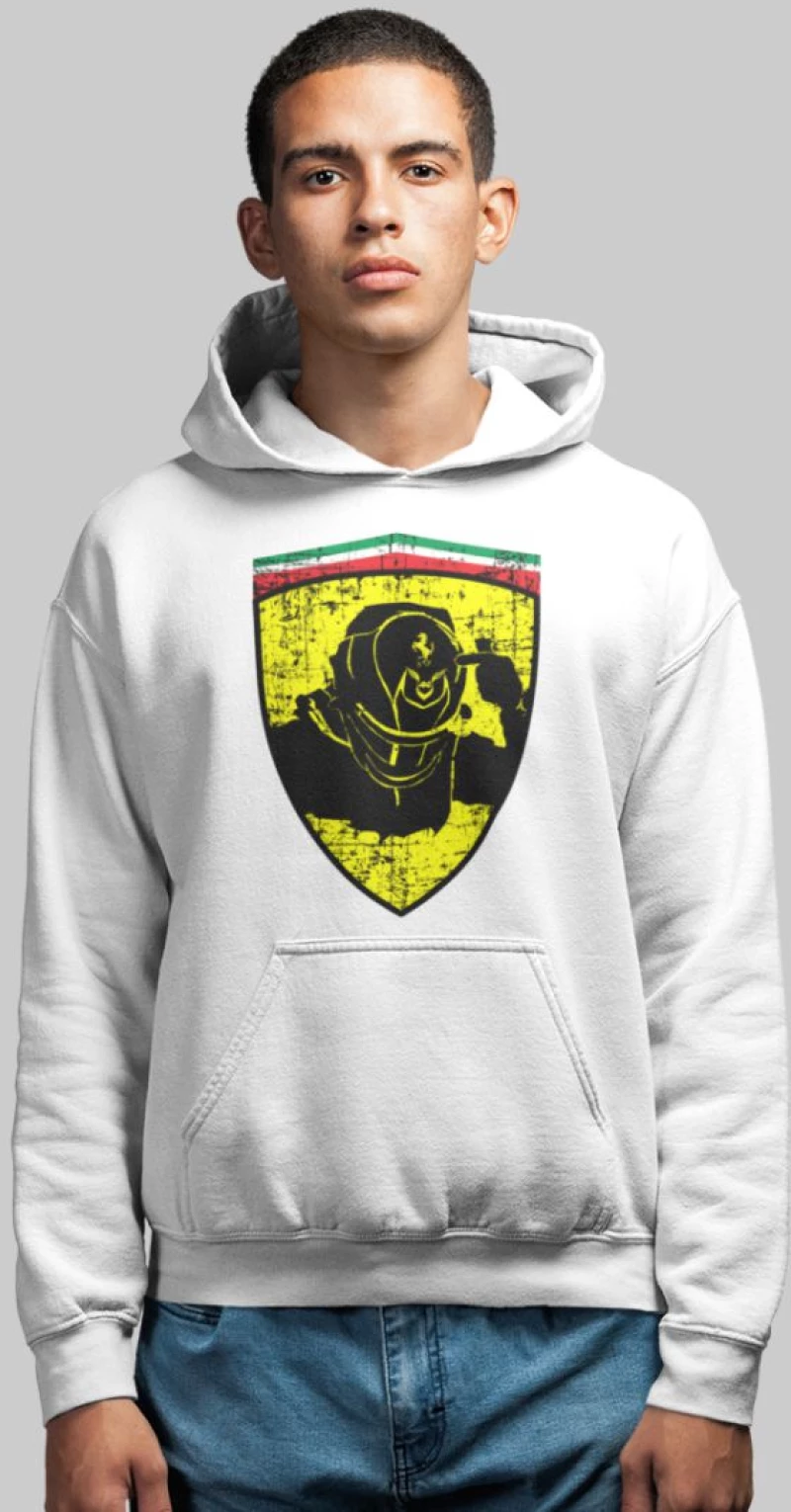 Hamilton Scuderia Edition Φούτερ με Κουκούλα - RED